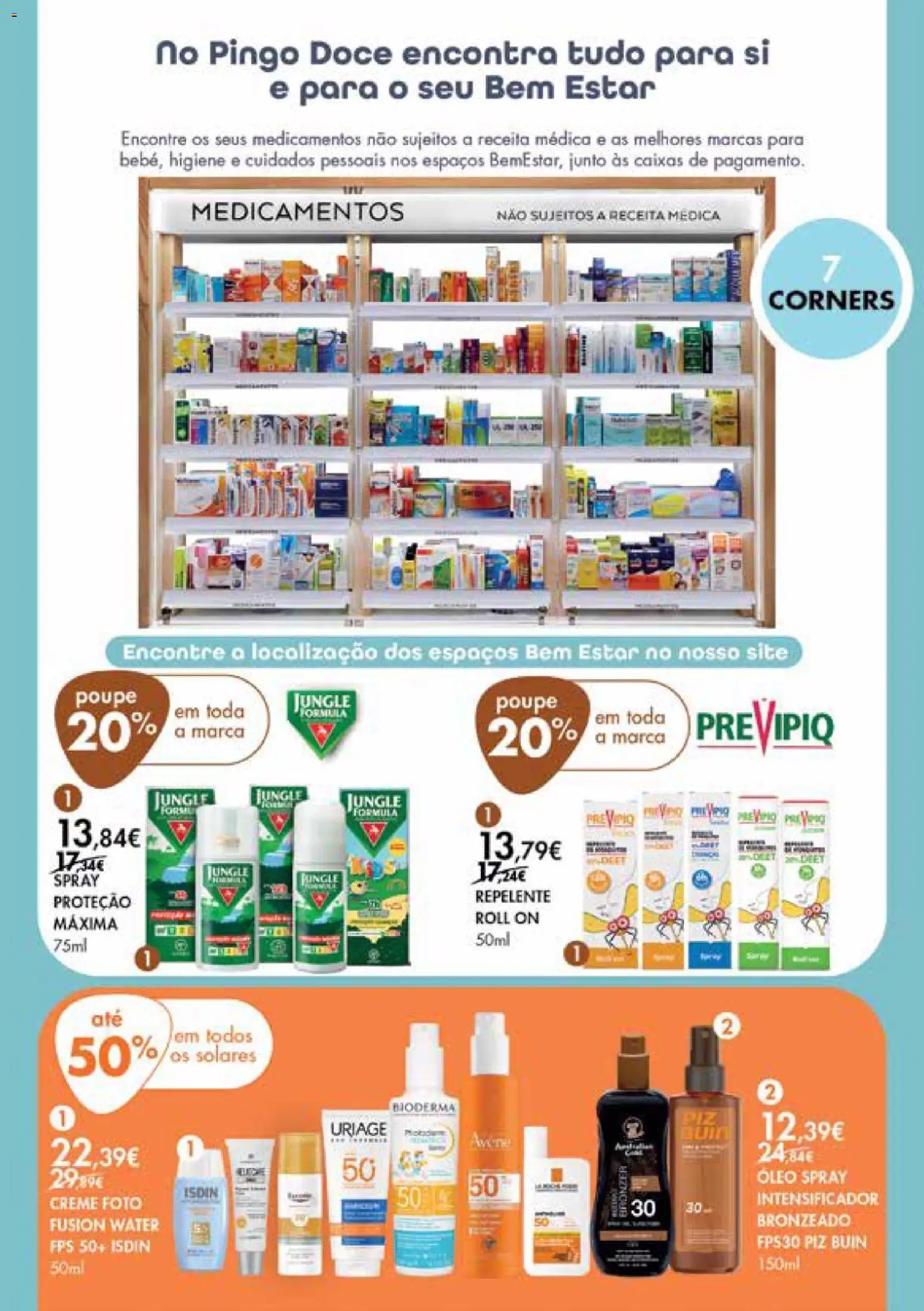 Pingo Doce Bem Estar Verão Madeira │ válido de 02.06.2026 | Página: 4 | Produtos: Repelente, Bronzer, Óleo, Creme