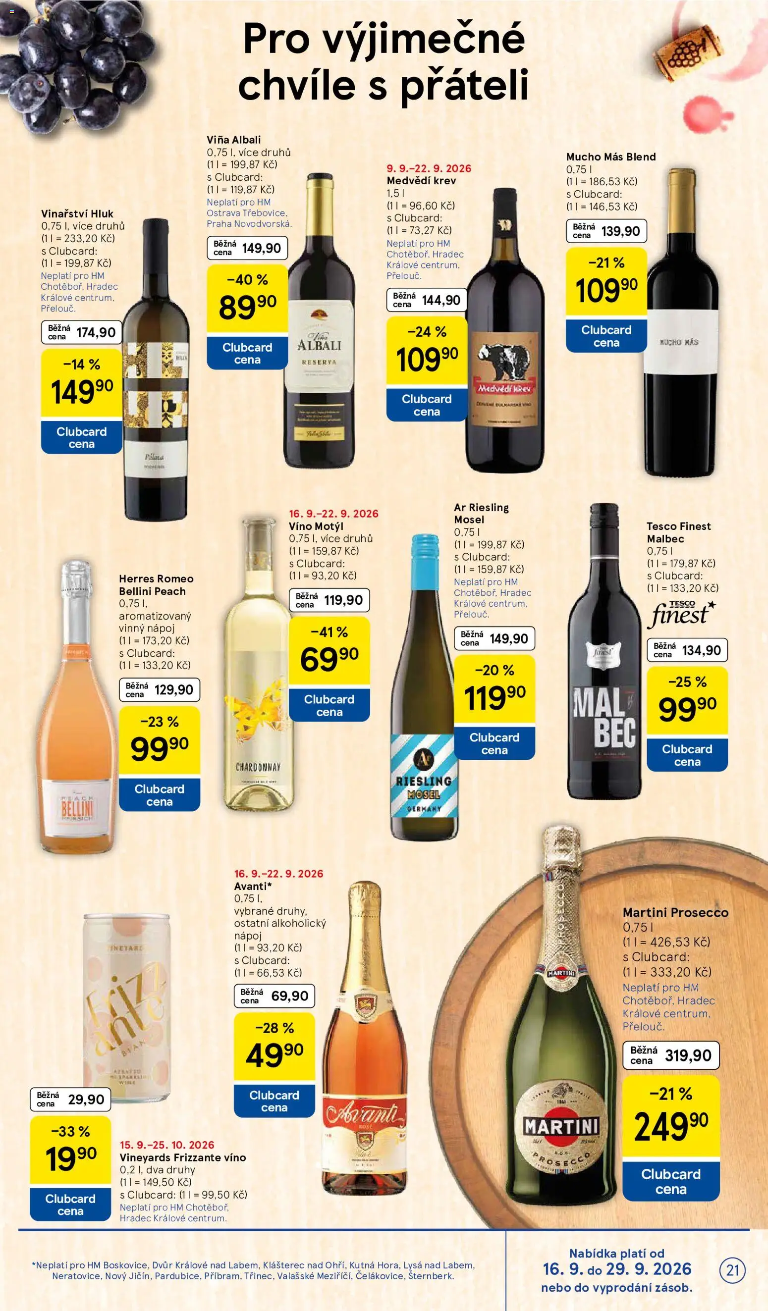 Tesco leták - Hypermarket od 16.09.2026 | Strana: 21