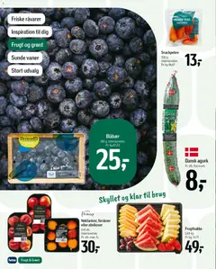 Føtex - Tilbudsavis uge 21-22 gyldig fra 15.05.2026 | Side: 28 | Produkter: Blåbær, Snackpeber, Ferskner, Abrikoser