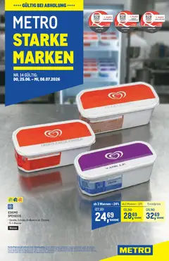 Metro angebote Starke Marken ab 25.06.2026 gültig