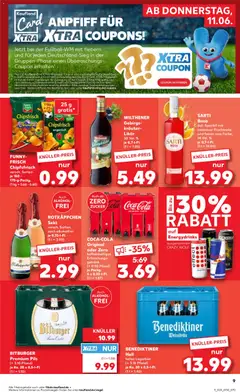 BITBURGER Premium Pils, Bitburger Premium Pils, je Ka. 20 x 0,5-l-Fl. ab 11.06.2026 gültig | Seite: 9