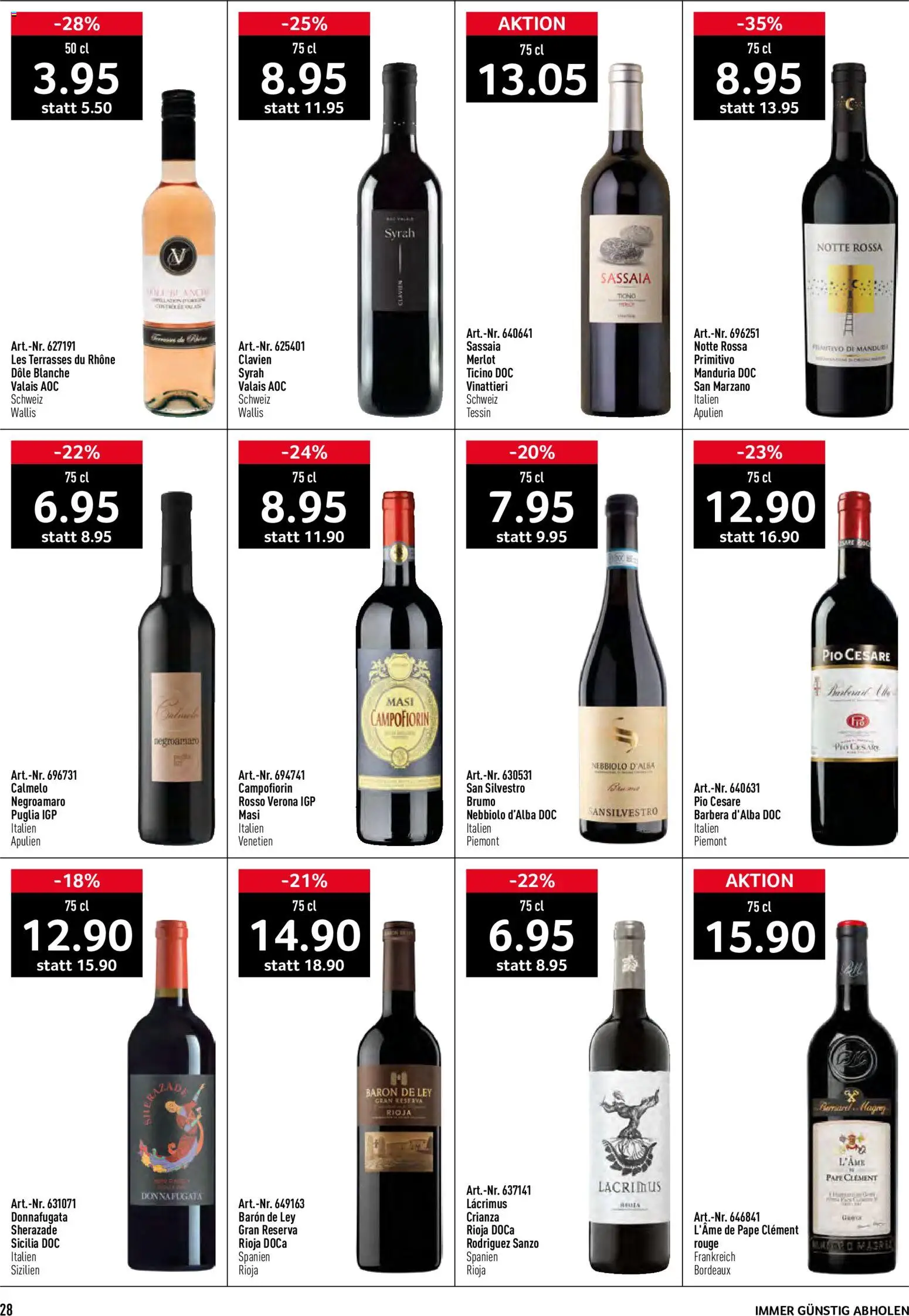 Prodega aktionen – gültig ab 20.07.2026 | Seite: 28 | Produkte: Merlot, Rouge