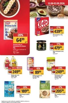 Maxi katalog - pregled Maxi kataloga - važi od 13.08.2026 | Strana: 33 | Proizvode: Kaša, Kikiriki puter, Musli, Puter