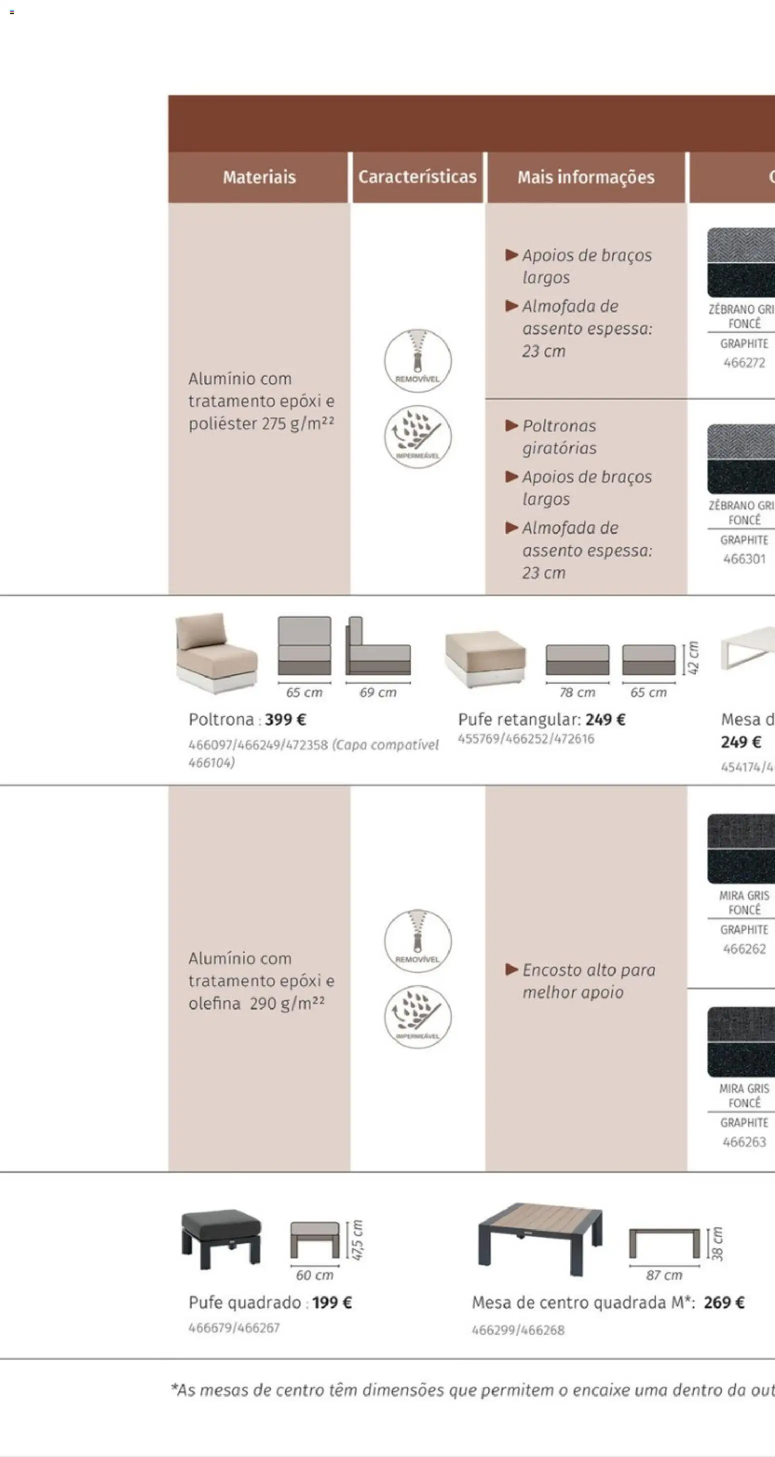 Hôma - Catálogo Hespéride │ válido de 11.05.2026 | Página: 292 | Produtos: Poltrona, Poltronas, Almofada, Mesa