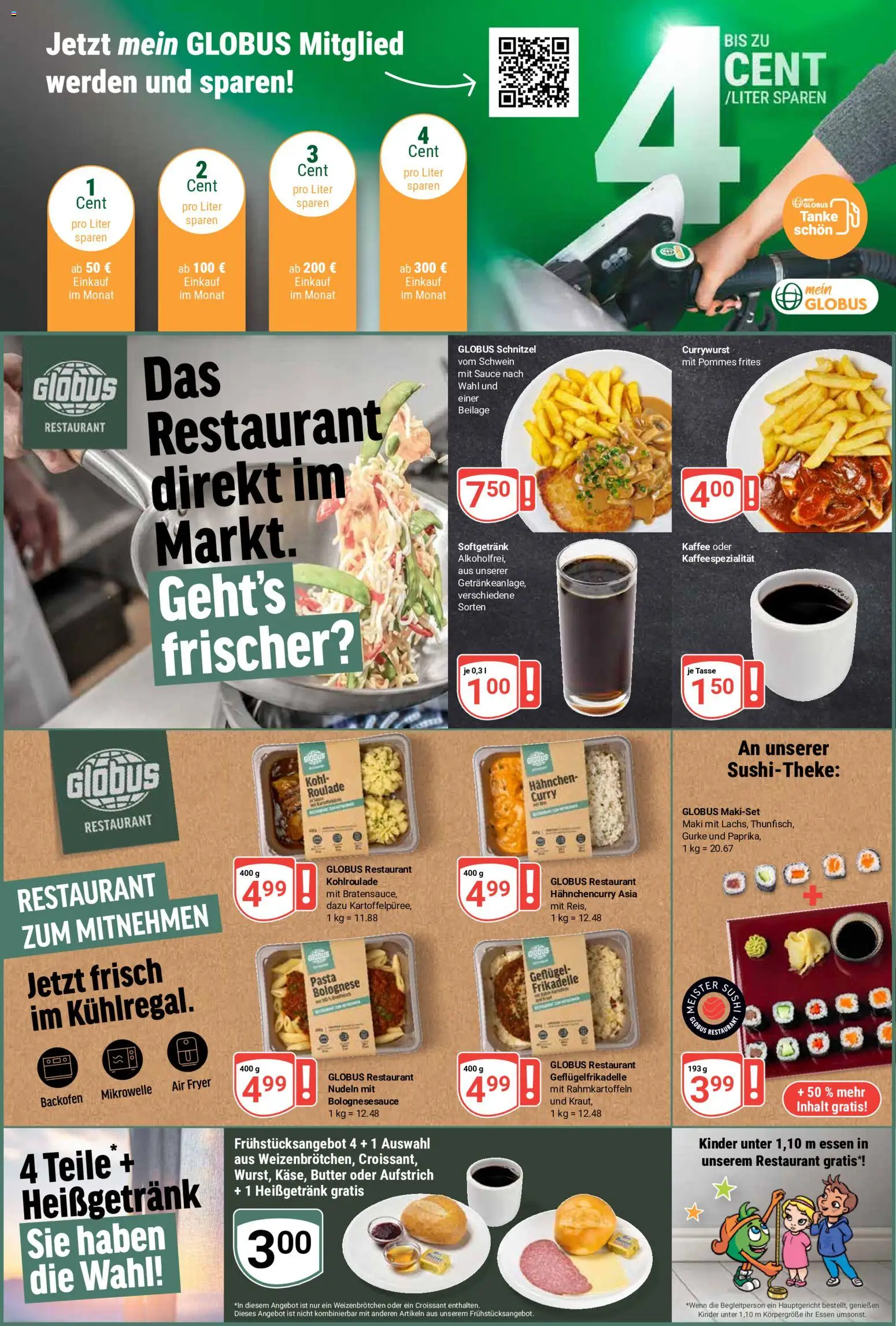 Globus Prospekt Kaiserslautern – gültig ab 10.08.2026 | Seite: 2 | Produkte: Mikrowelle, Kaffee, Pommes frites, Backofen