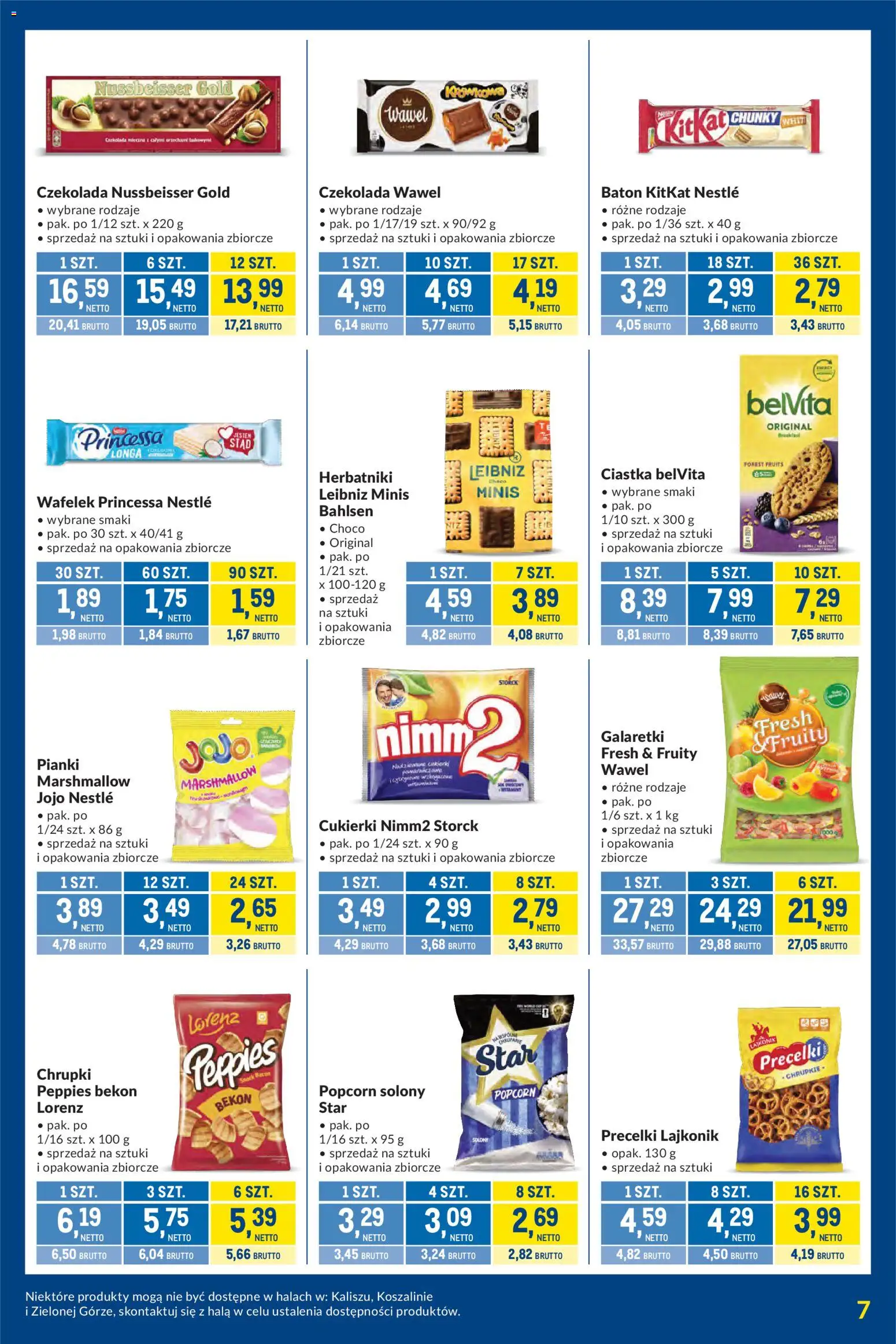 Makro gazetka - Kupujesz więcej płacisz mniej od 04.08.2026 | Strona: 7 | Produkty: Belvita, Chrupki, Popcorn, Ciastka