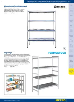 Metro angebote Gastro Non-Food Katalog ab 01.01.2026 gültig | Seite: 333 | Produkte: Eis, Regal