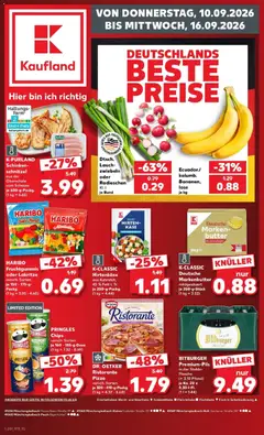 Kaufland Prospekt Mönchengladbach ab 10.09.2026 gültig