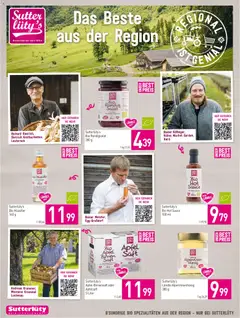 Sutterlüty Flugblatt ab 03.09.2026 gültig | Seite: 10 | Produkte: Salat, Apfelsaft, Saft, Äpfel