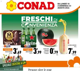 Anteprima del volantino Conad volantino Campania valido a partire dal 10/08/2026