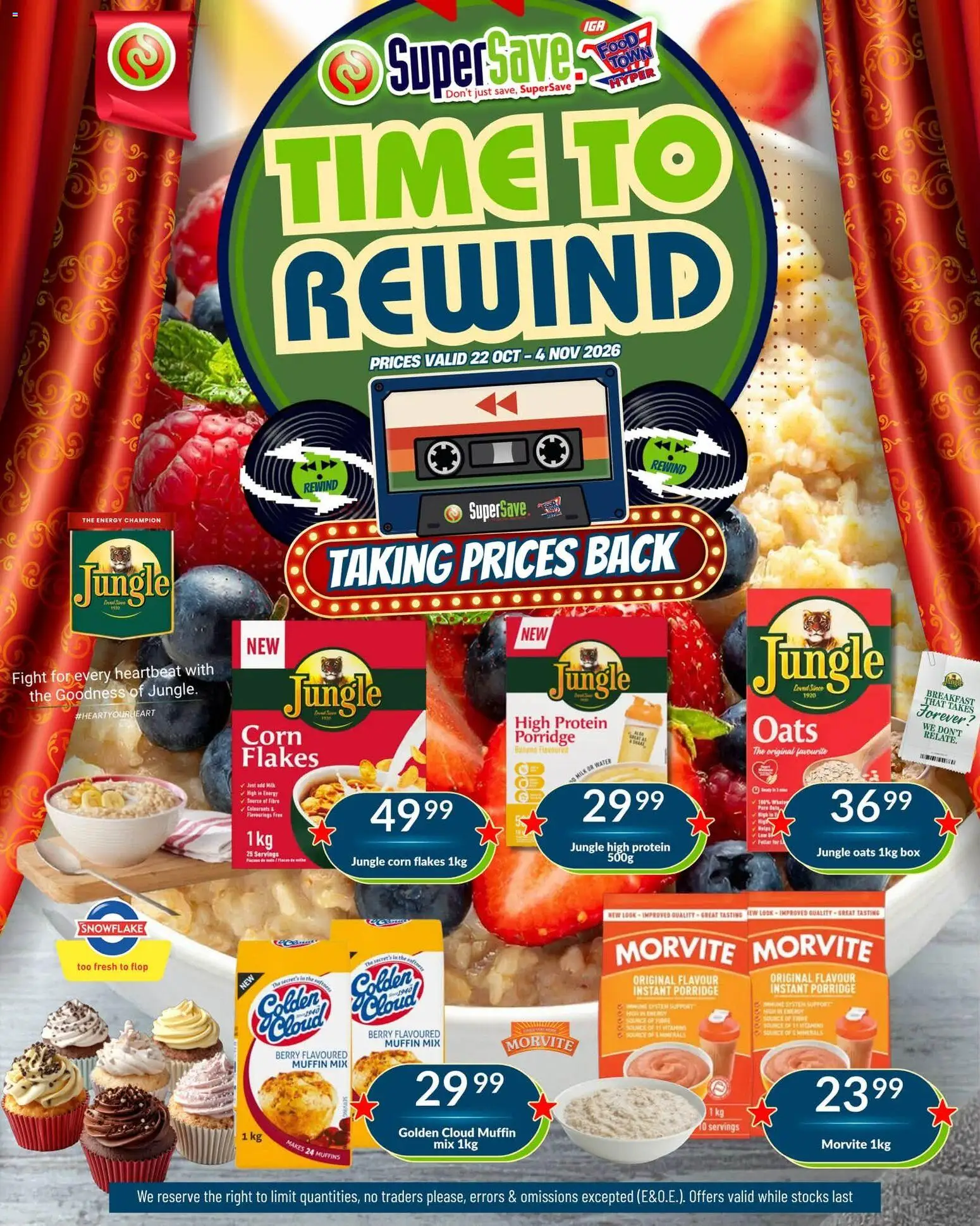 New Super Save catalogue – valid from 22/10/2026 | Page: 61 | Products: Corn, Corn flakes, Flakes, Water