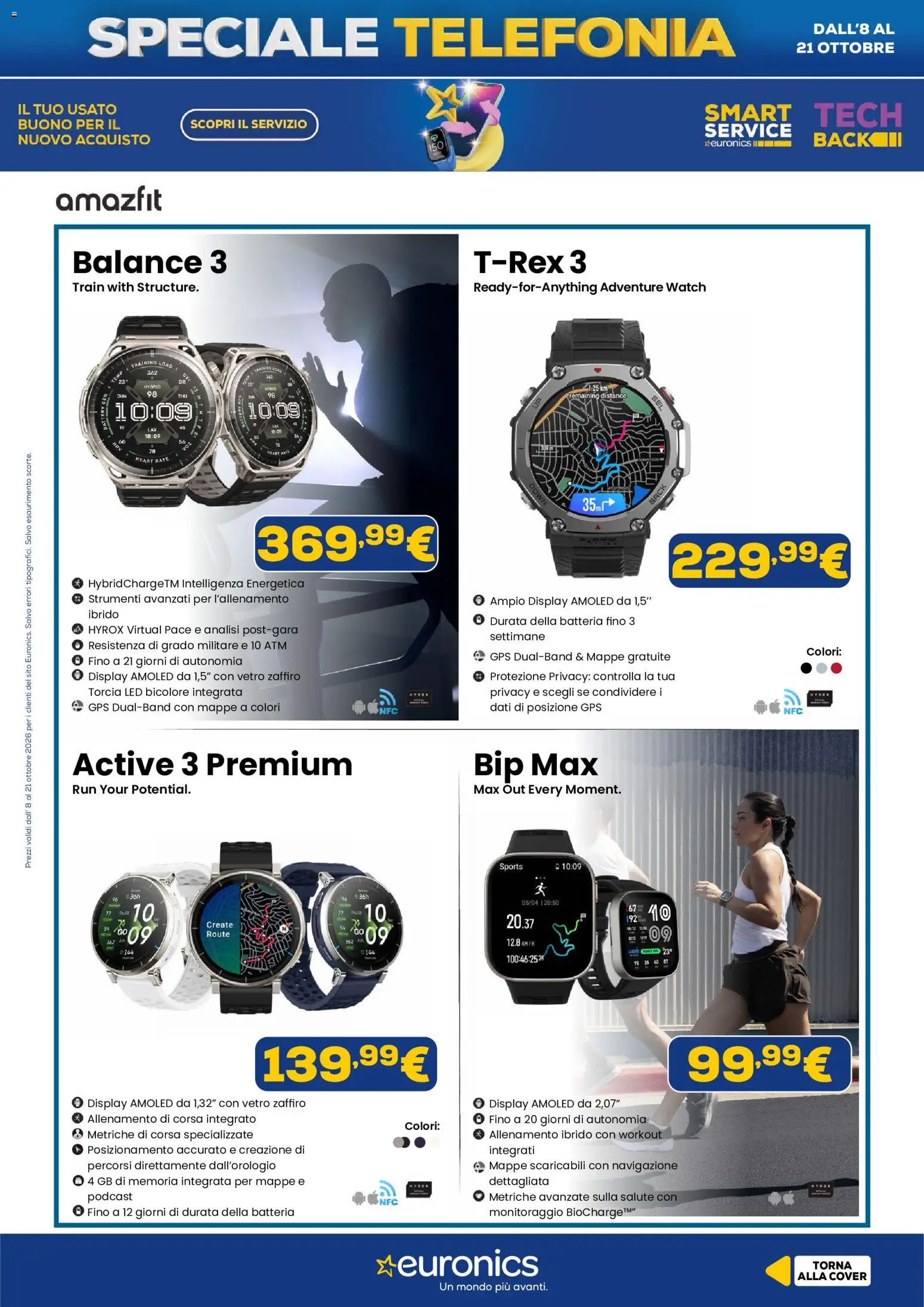 Volantino Euronics del 08/10/2026 | Pagina: 14 | Prodotti: Torcia, Navigazione, Batteria