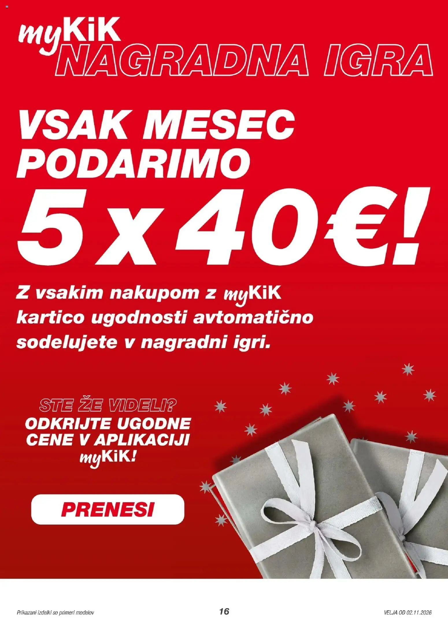 Kik katalog veljaven od 30.10.2026 | Stran: 16 | Izdelki: Igra