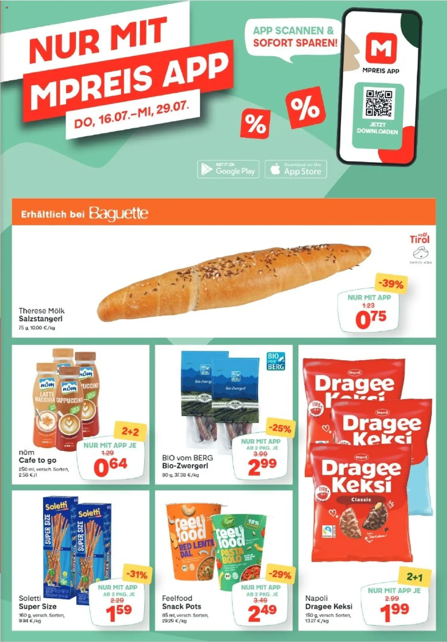 MPREIS Hohenems gültig ab 16.07.2026 | Seite: 13 | Produkte: Pasta, Jääkaappipakastin
