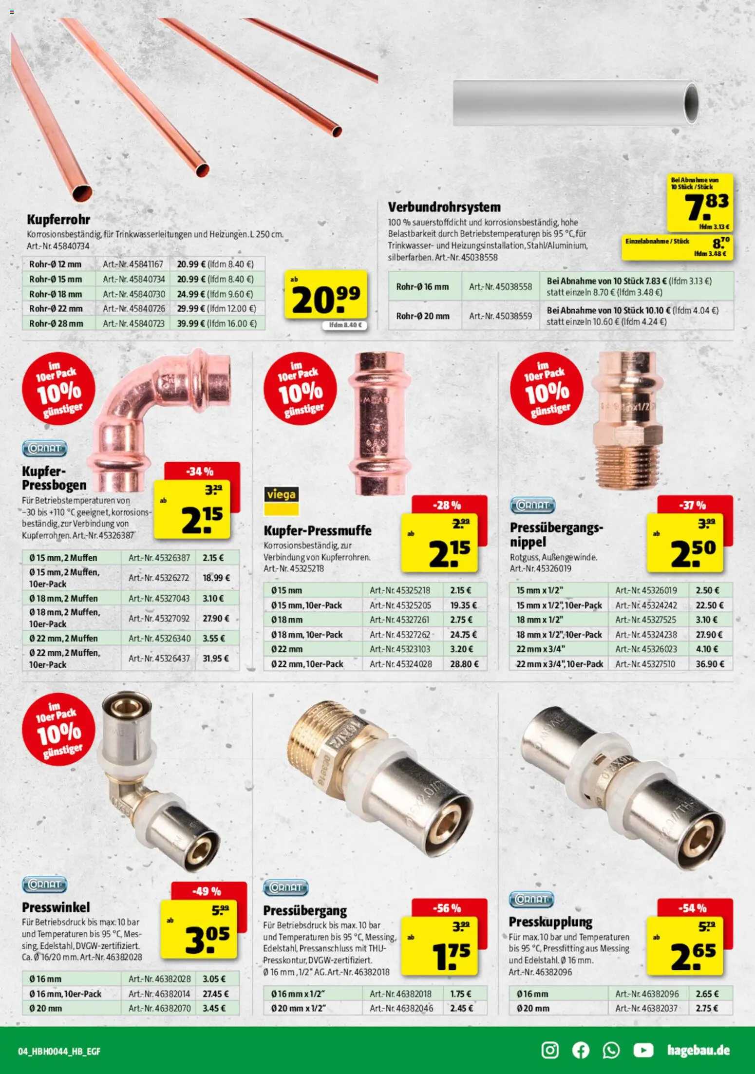 Hagebau Prospekt – gültig ab 24.10.2026 | Seite: 9