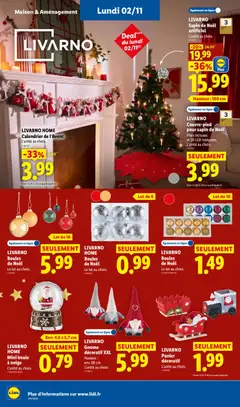 LIDL - Prévisualisation de LIVARNO Panier décoratif, L'unité au choix. valide à partir de 29/10/2026 | Page: 54