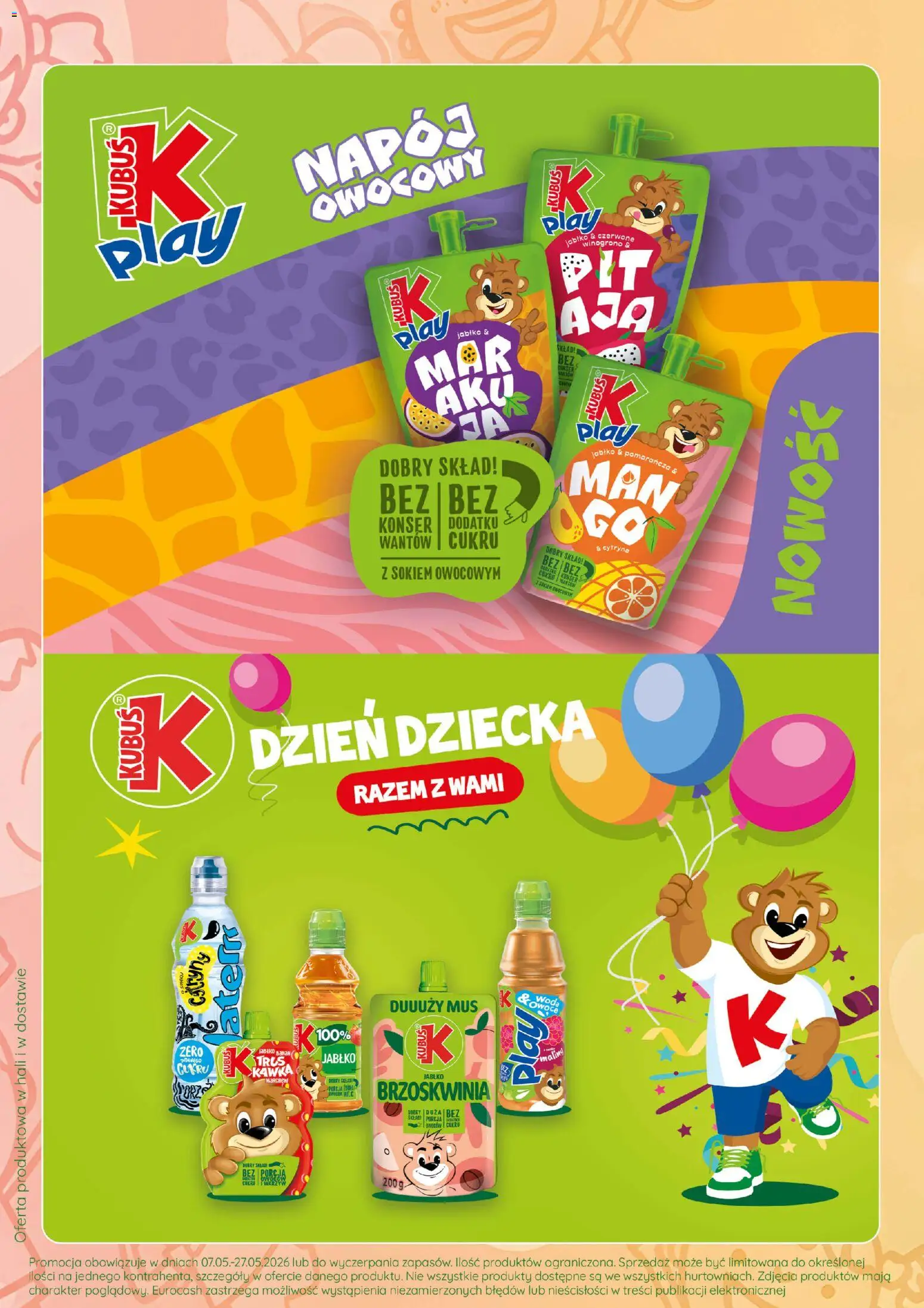 Eurocash gazetka - Dzień Dziecka od 07.05.2026 | Strona: 14 | Produkty: Cytryna, Brzoskwinia
