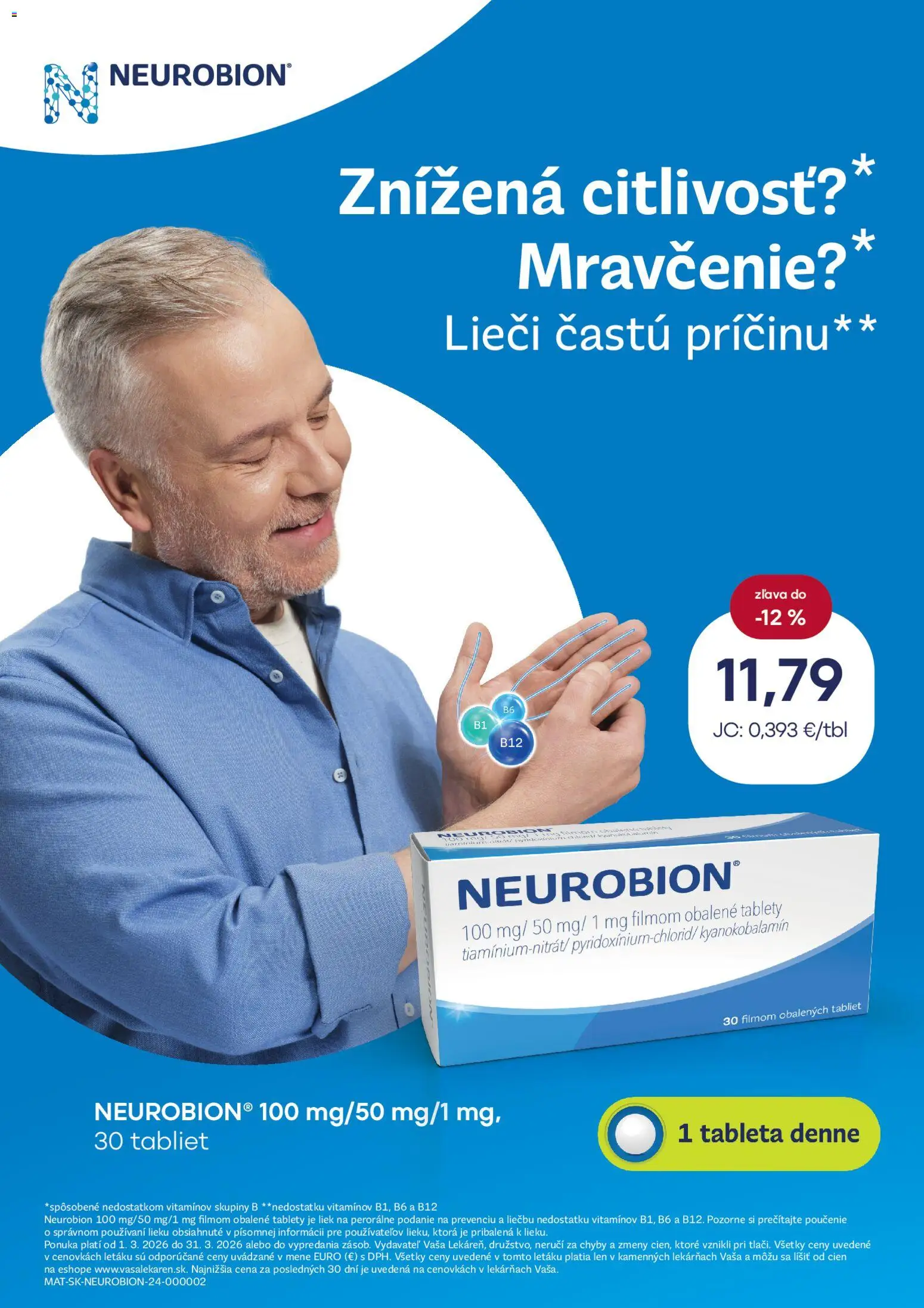 Nové Vaša lekáreň akcie – leták je platný od 01.03.2026 | Strana: 16