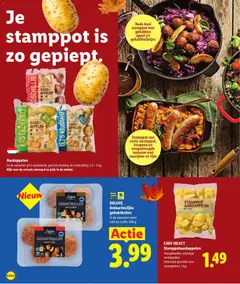 Rode kool stamppot met gebakken appel en gehaktballetjes, Rode kool stamppot met gebakken appel en gehaktballetjes - Voorbeeld van een folder van Lidl, geldig van 23-09-2026 | Pagina: 12