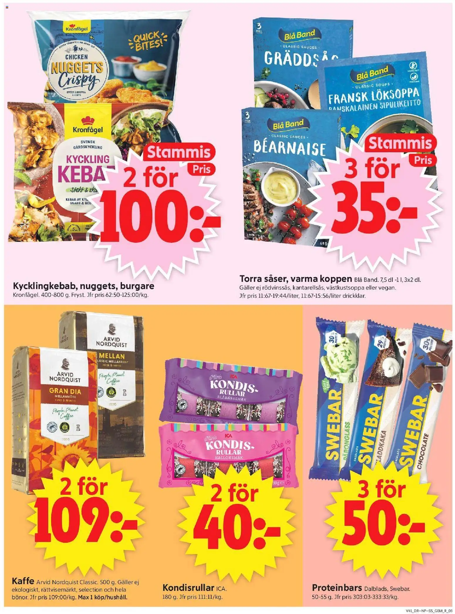 ICA Supermarket reklamblad aktuell från 05/10/2026 | Sida: 3