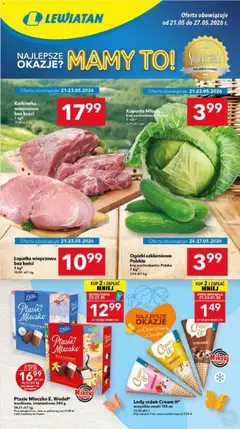 Pogląd oferty "Lewiatan gazetka - Legnica" - ważna od 21.05.2026