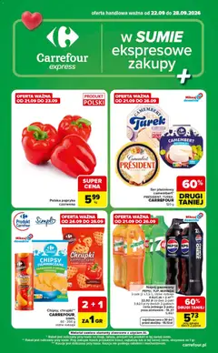 Pogląd oferty "Carrefour gazetka - Express" - ważna od 22.09.2026