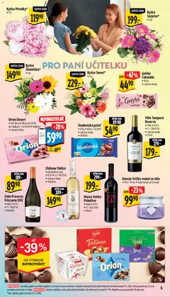 Náhled letáku Albert leták - Supermarket od 24.06.2026 | Strana: 11 | Produkty: Tarapaca, Prosecco, Primitivo, Svíčka