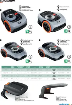 Castorama - Prévisualisation de Castorama Outils motorisés de jardin et nettoyeurs haute pression valide à partir de 26/02/2026 | Page: 13 | Produits: Navigation, Batterie, Garage, Caméra
