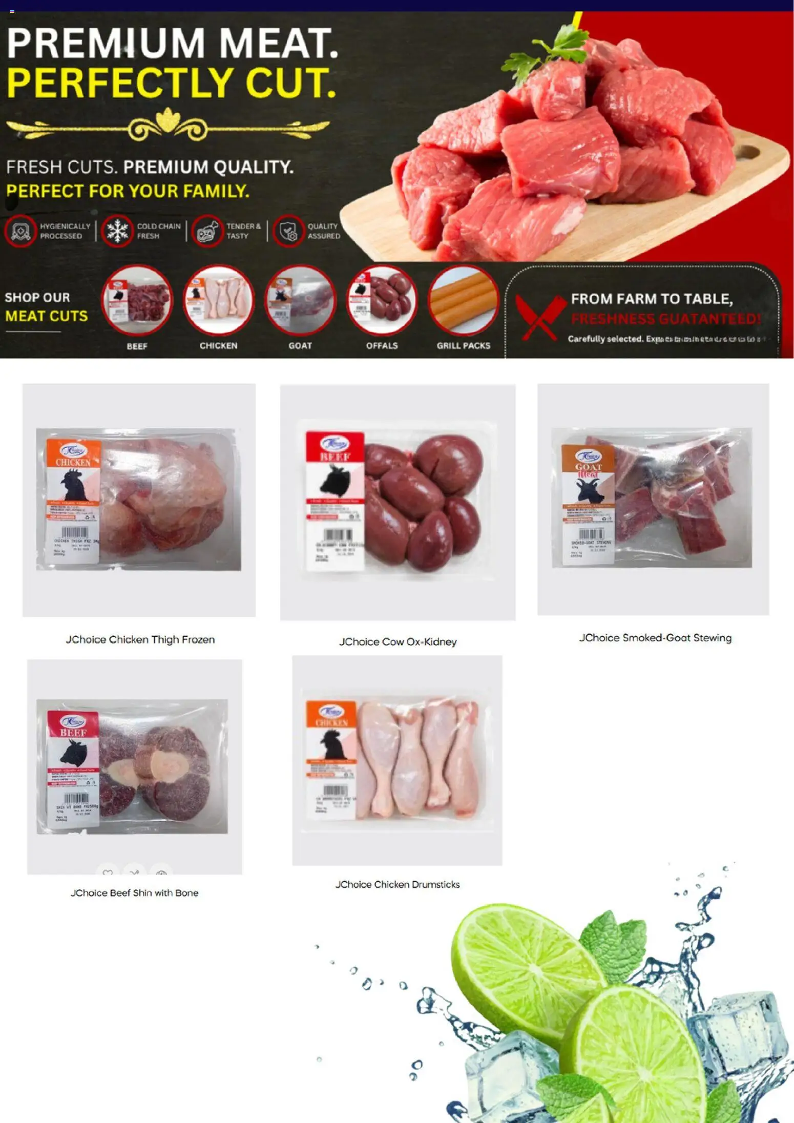 Justrite Catalogue valid from 16/08/2026 | Page: 2 | Products: Meat, Chicken drumsticks, Grill, Beef