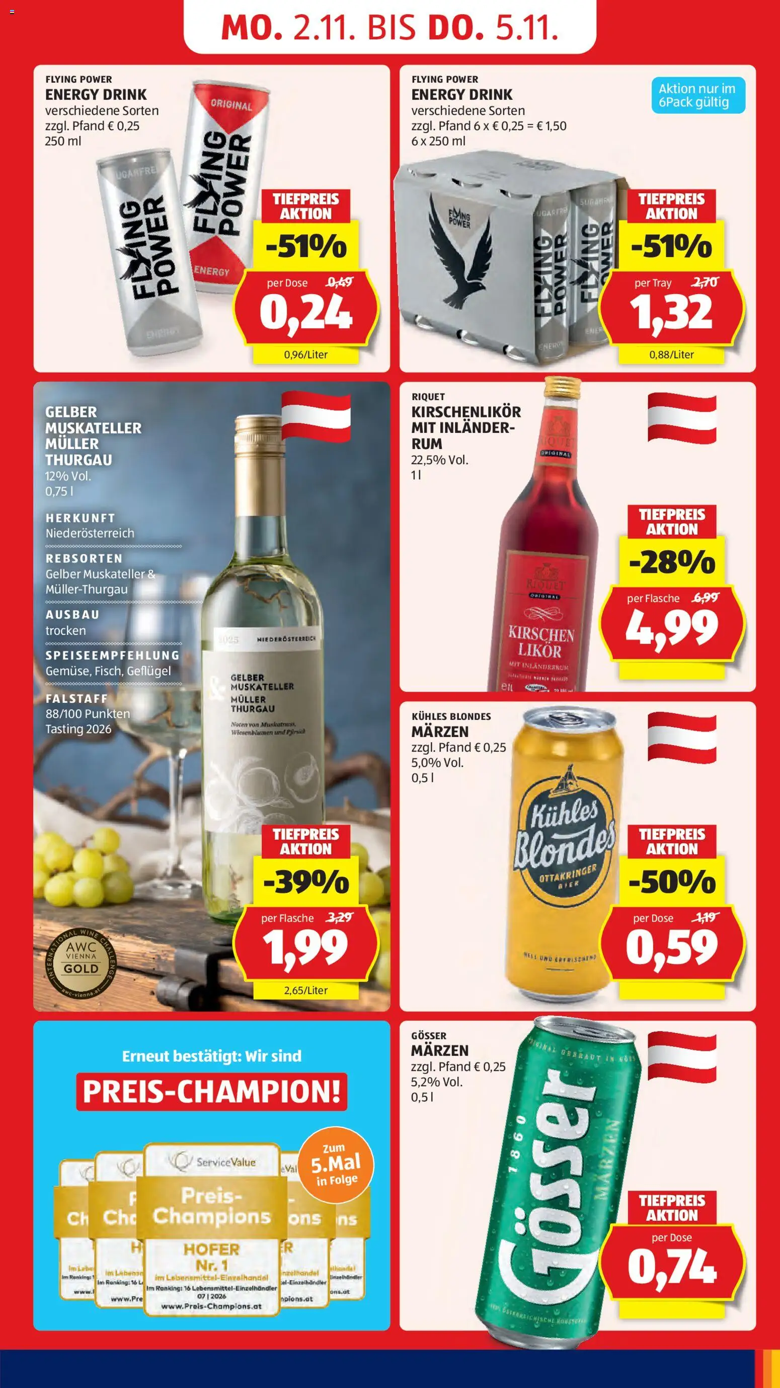 Hofer Flugblatt gültig ab 30.10.2026 | Seite: 29