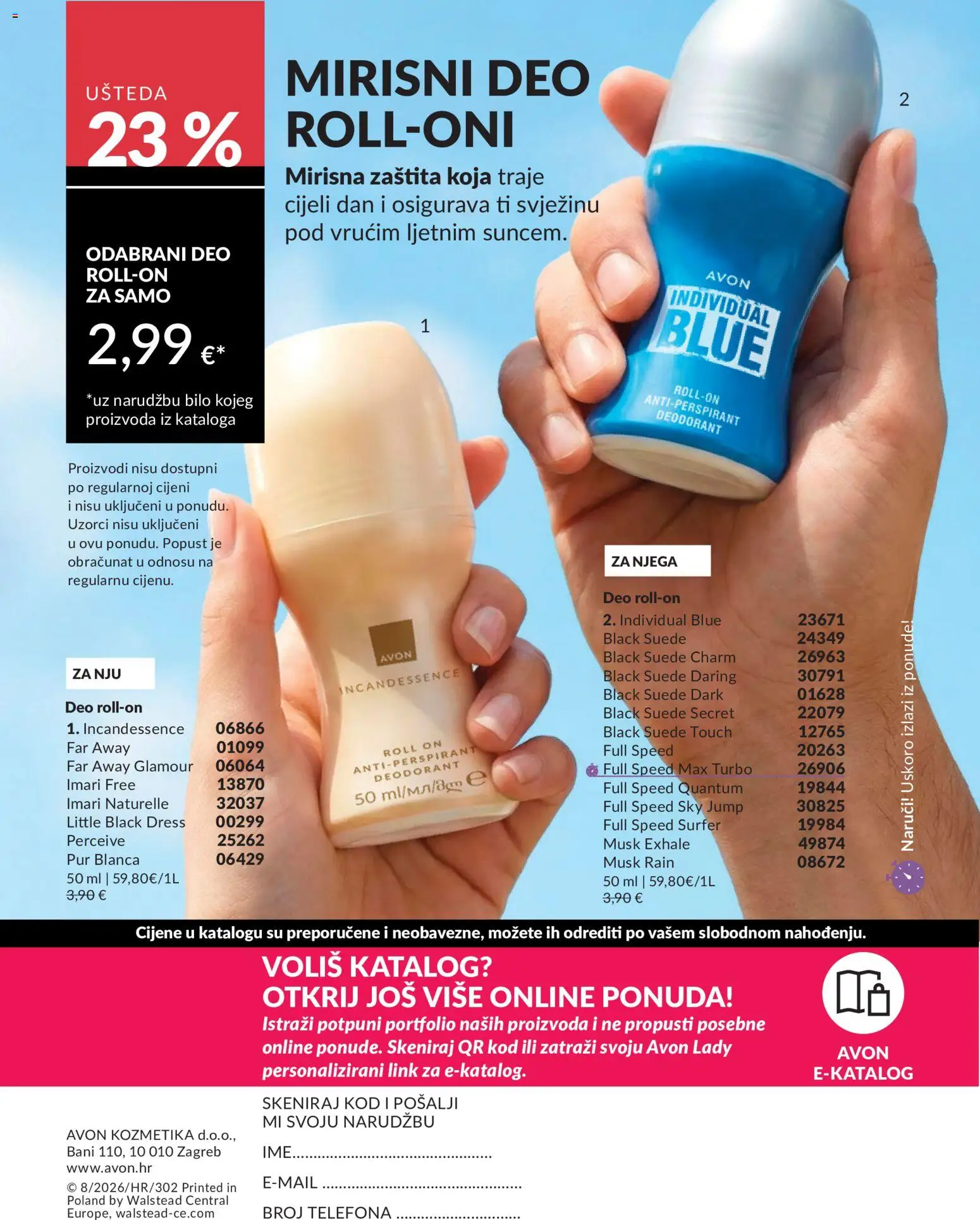 Avon katalog | vrijedi od 01.08.2026 | Stranica: 180