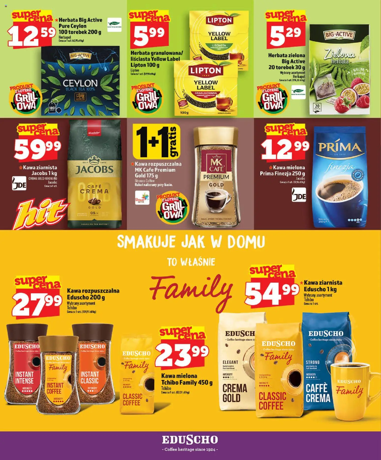 Topaz gazetka - MAZ od 28.05.2026 | Strona: 62 | Produkty: Malina, Grill, Kawa rozpuszczalna, Tchibo