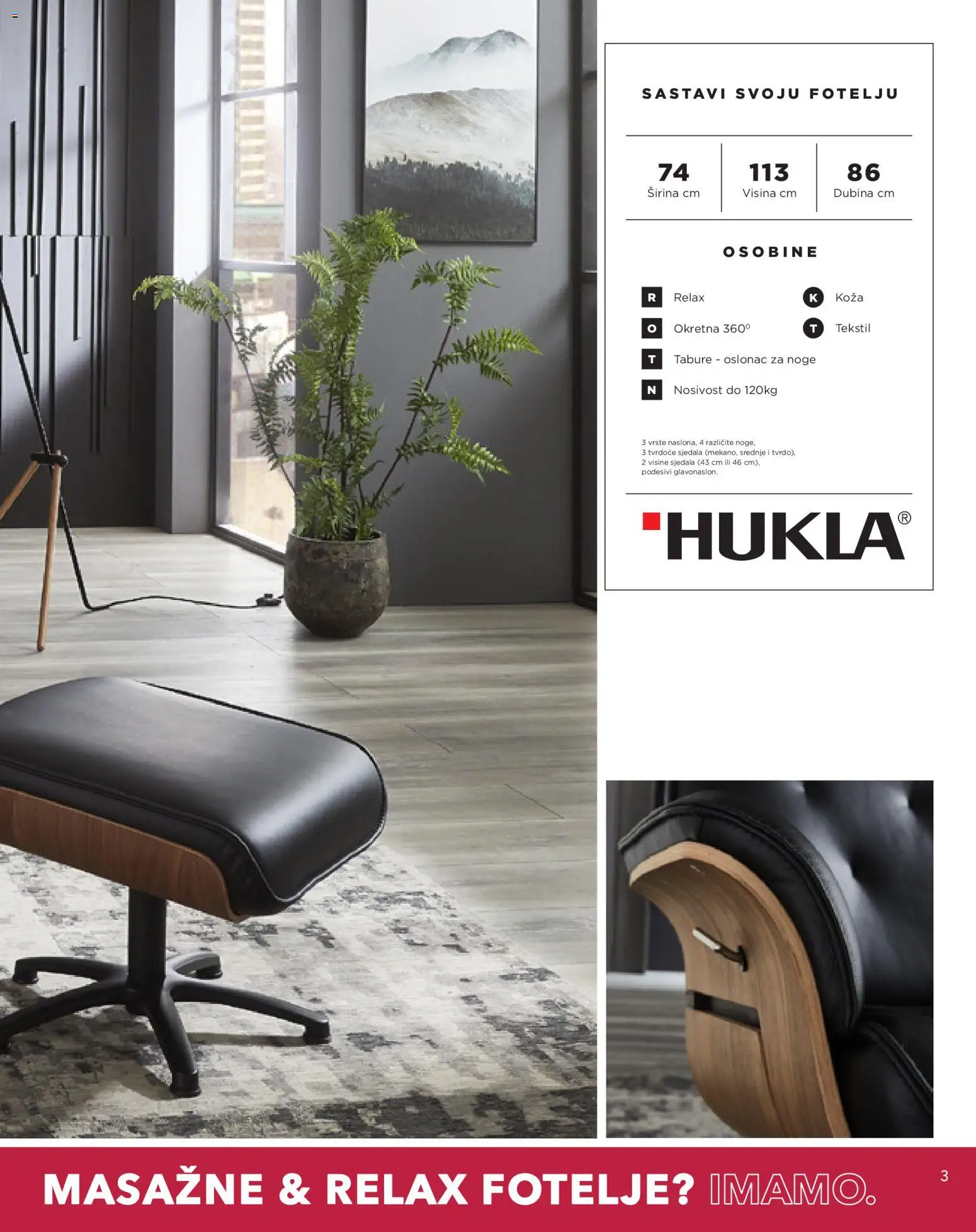 Harvey Norman katalog | vrijedi od 01.09.2026 | Stranica: 3 | Proizvodi: Sjedala, Tabure