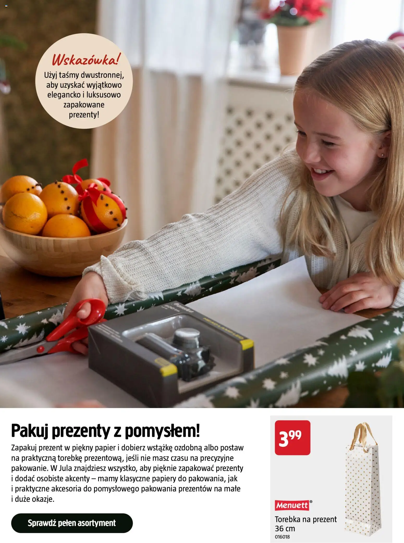 Jula gazetka - Zorganizuj całe Święta w niskich cenach od 22.10.2026 | Strona: 20 | Produkty: Torebka