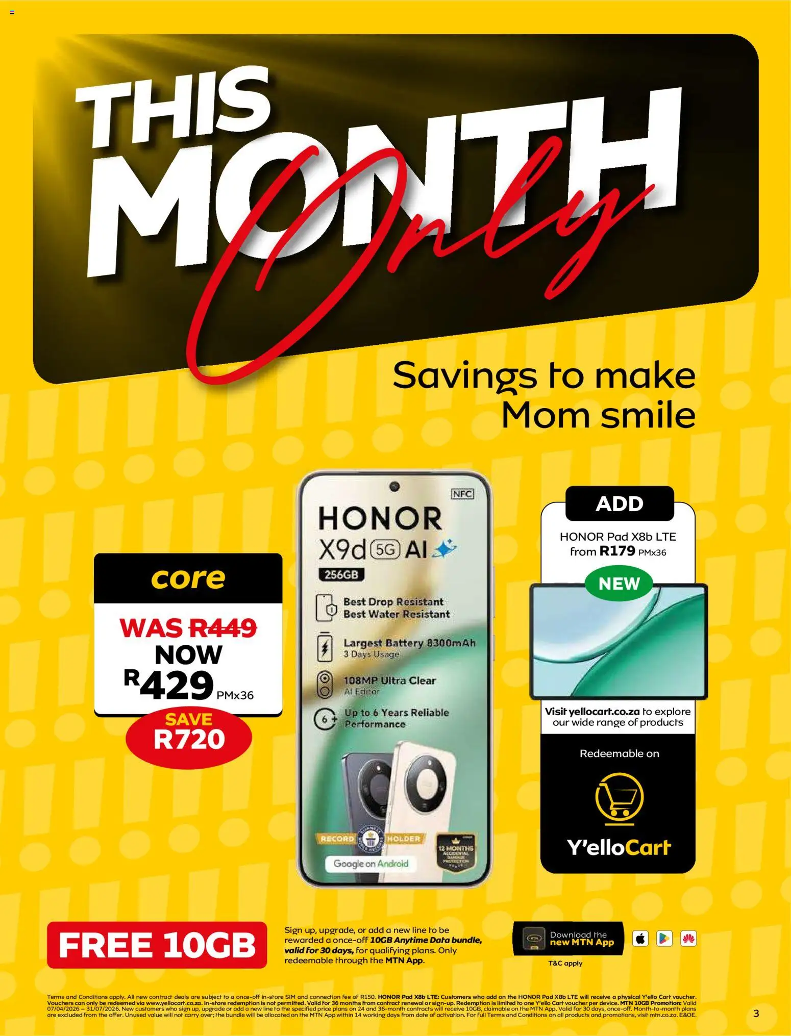 MTN Deals | 07/05/2026 | How to get a limited discount? Save today! | South Africa
