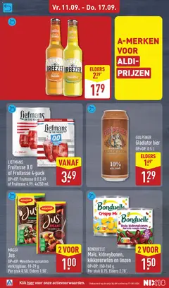 GULPENER Gladiator bier, Gulpener Gladiator bier, 10% alc.vol. - Voorbeeld van een folder van Aldi, geldig van 07-09-2026 | Pagina: 48