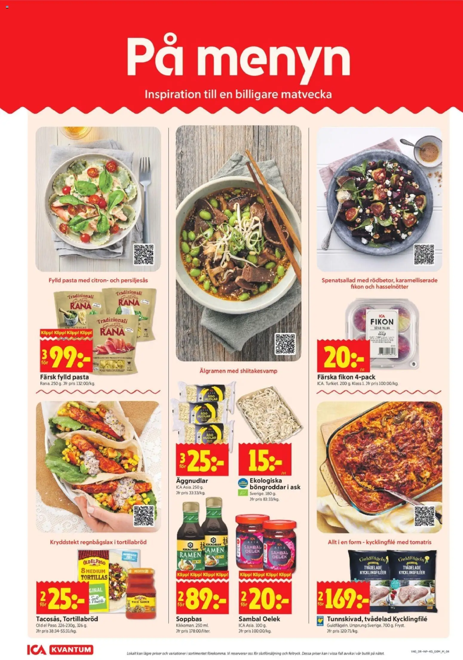 ICA Kvantum reklamblad aktuell från 28/09/2026 | Sida: 4