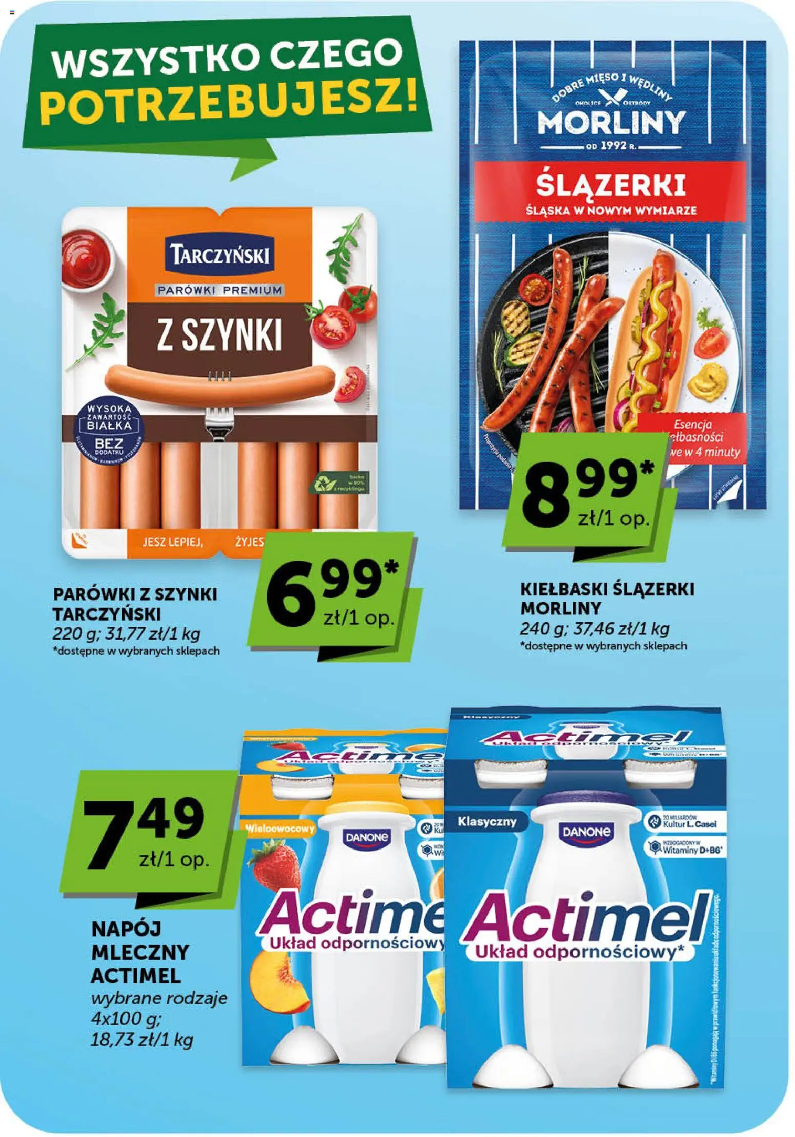 Euro Sklep gazetka - Market od 14.05.2026 | Strona: 14 | Produkty: Parówki z szynki, Parówki, Kiełbaski