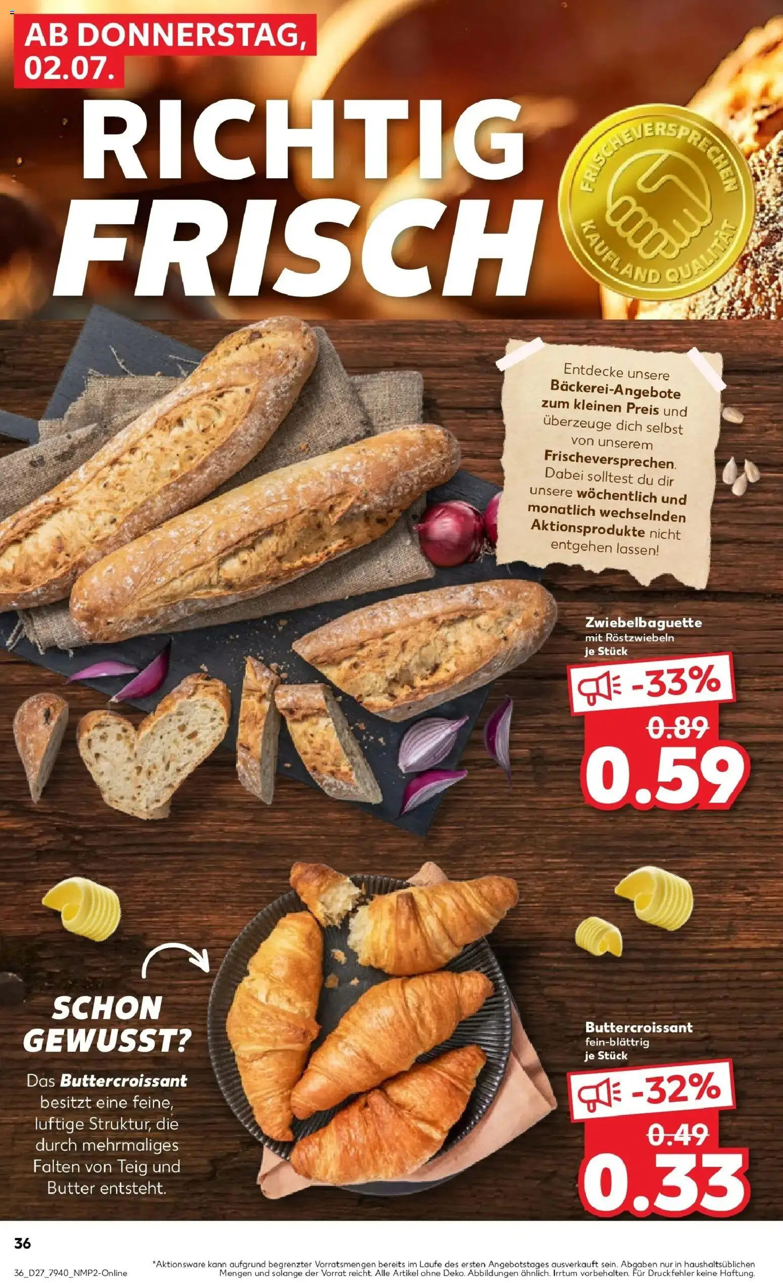 Kaufland Prospekt Aachen – gültig ab 29.06.2026 | Seite: 47 | Produkte: Butter