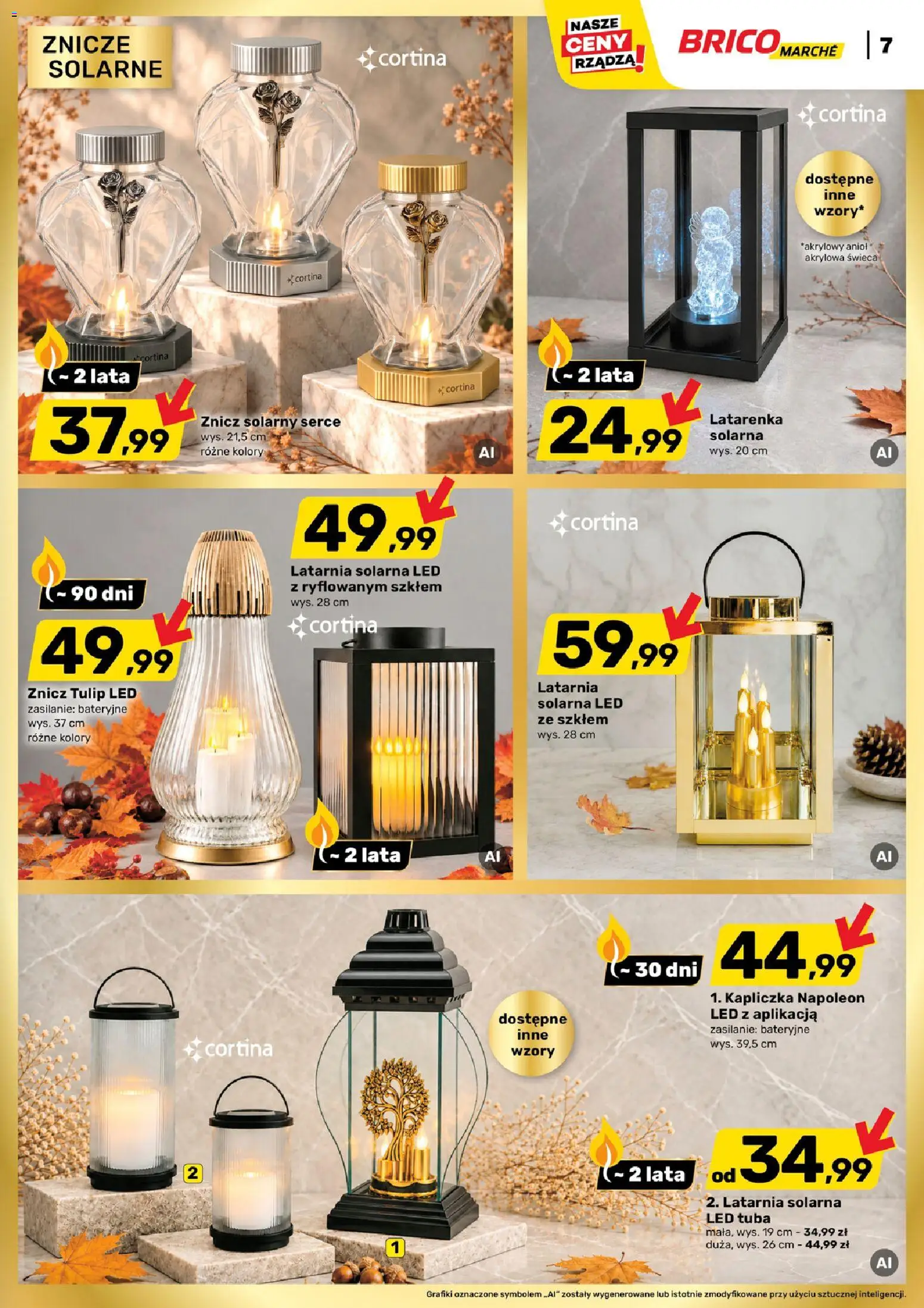 Brico Marché gazetka od 07.10.2026 | Strona: 8 | Produkty: Świeca, Znicze