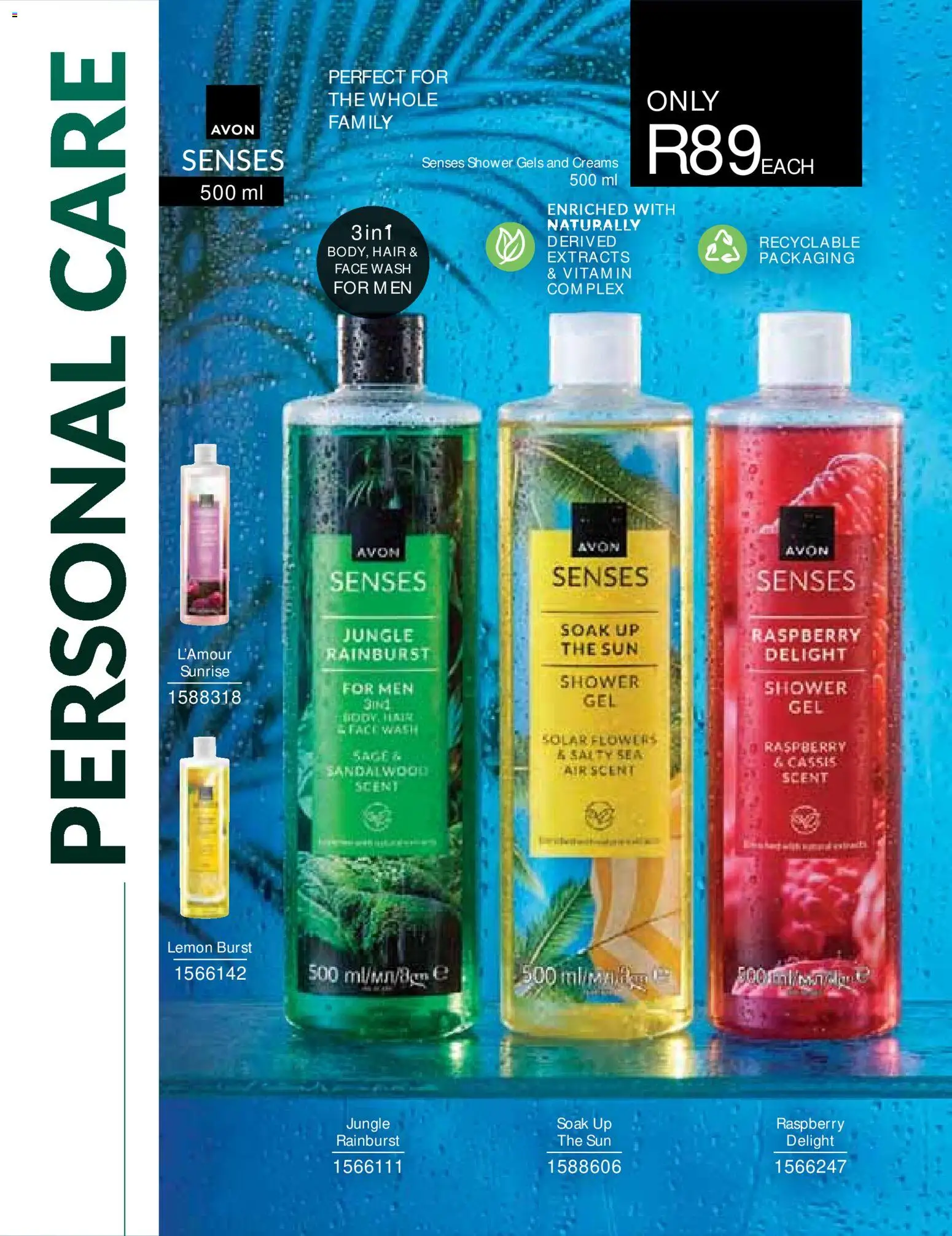 New Avon catalogue – valid from 01/09/2026 | Page: 130 | Products: Shower, Lemon