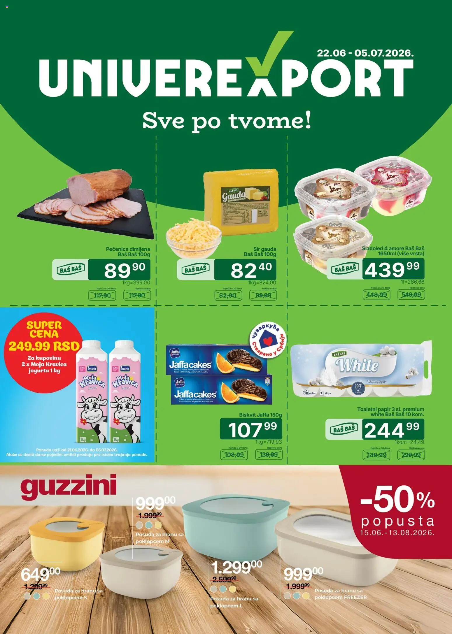 Univerexport katalog - važi od 22.06.2026 | Strana: 1