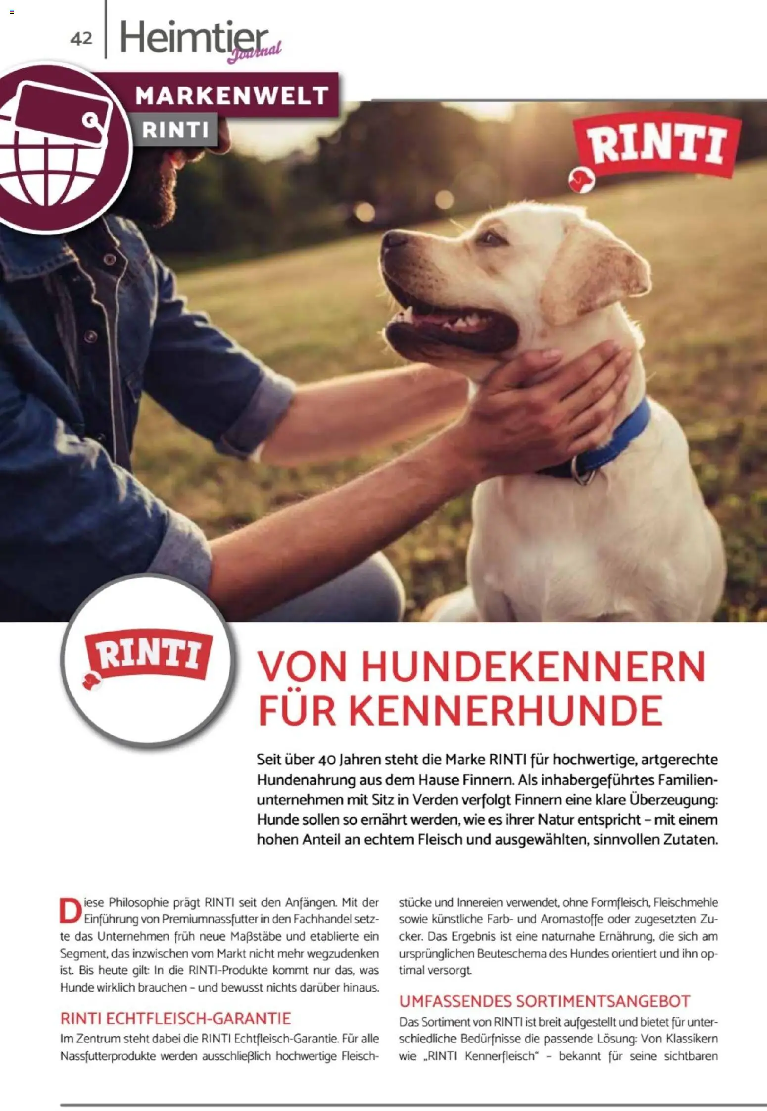 zookauf Heimtier Journal – gültig ab 01.06.2026 | Seite: 42 | Produkte: Fleisch