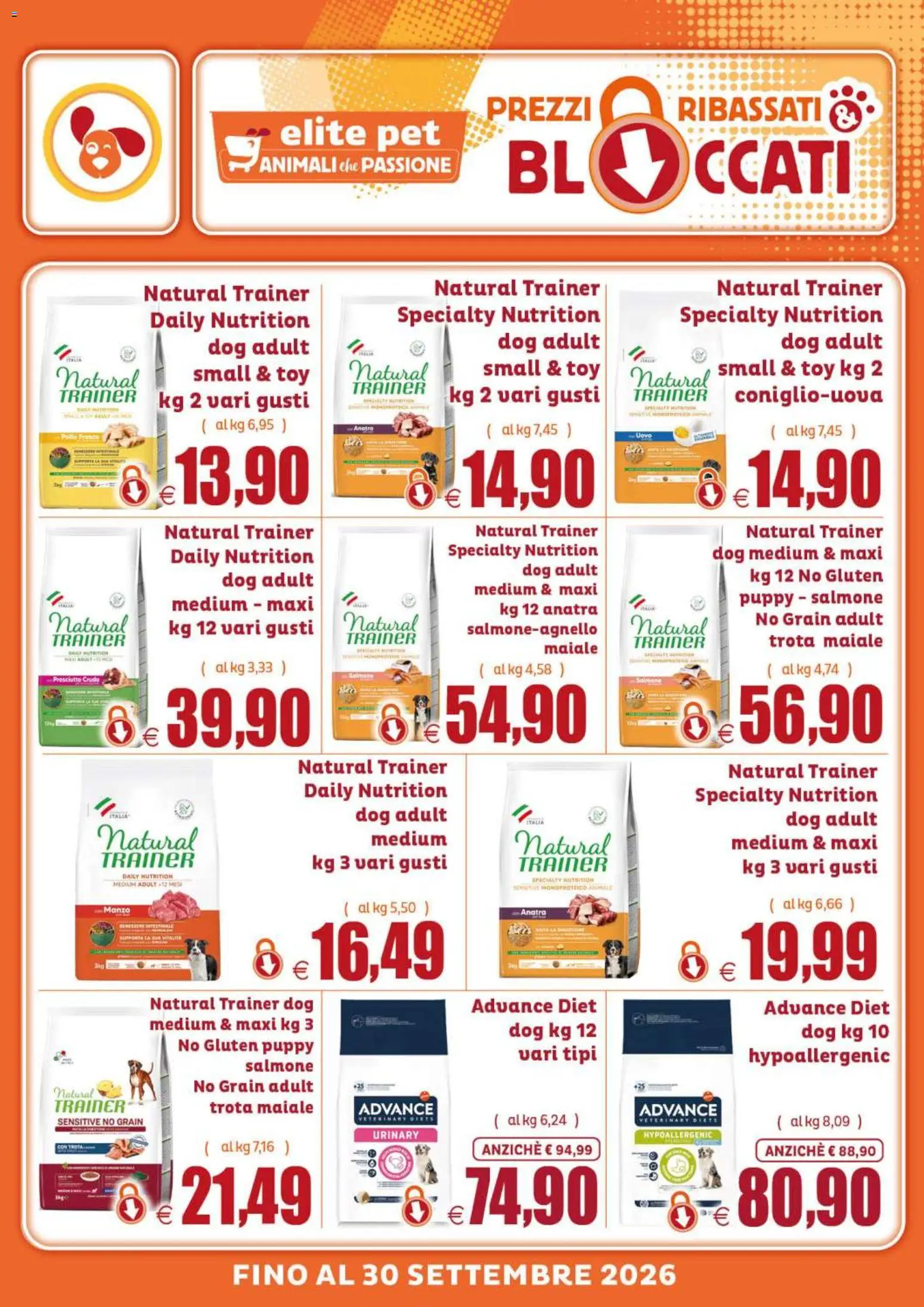 Volantino Elite Supermercati del 17/08/2026 | Pagina: 7 | Prodotti: Manzo, Trota, Prosciutto, Anatra