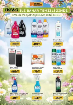 14.05.2026 tarihinden itibaren geçerli olan Migros kataloğu önizlemesi | Sayfa: 111 | Ürünler: Tuvalet, Yumuşatıcı, Yağ, Mango