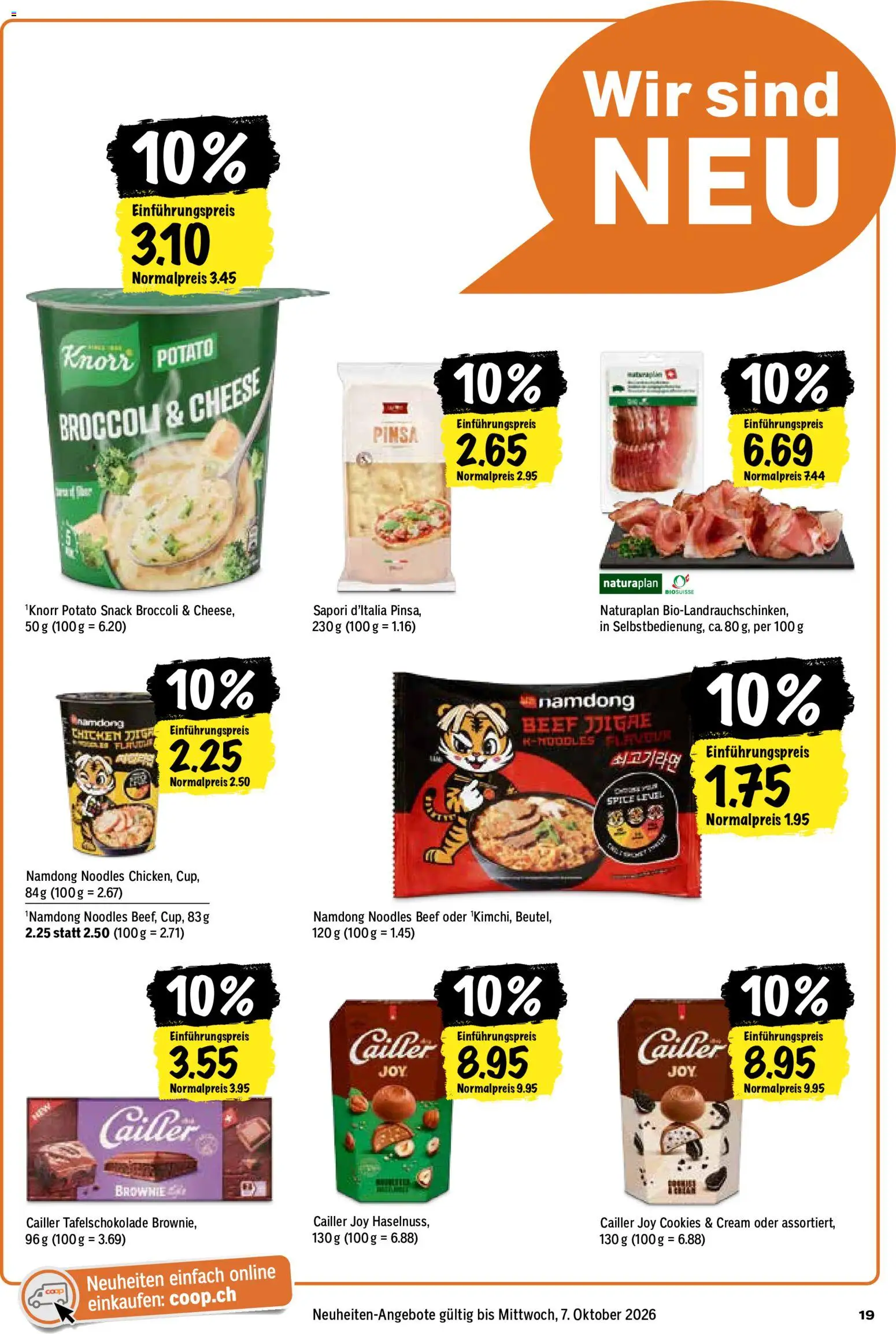 Coop aktionen – gültig ab 24.09.2026 | Seite: 19