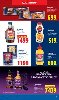 Lidl akciós újság - amely érvényes a következő dátumtól: 2026.10.08. | Oldal: 75