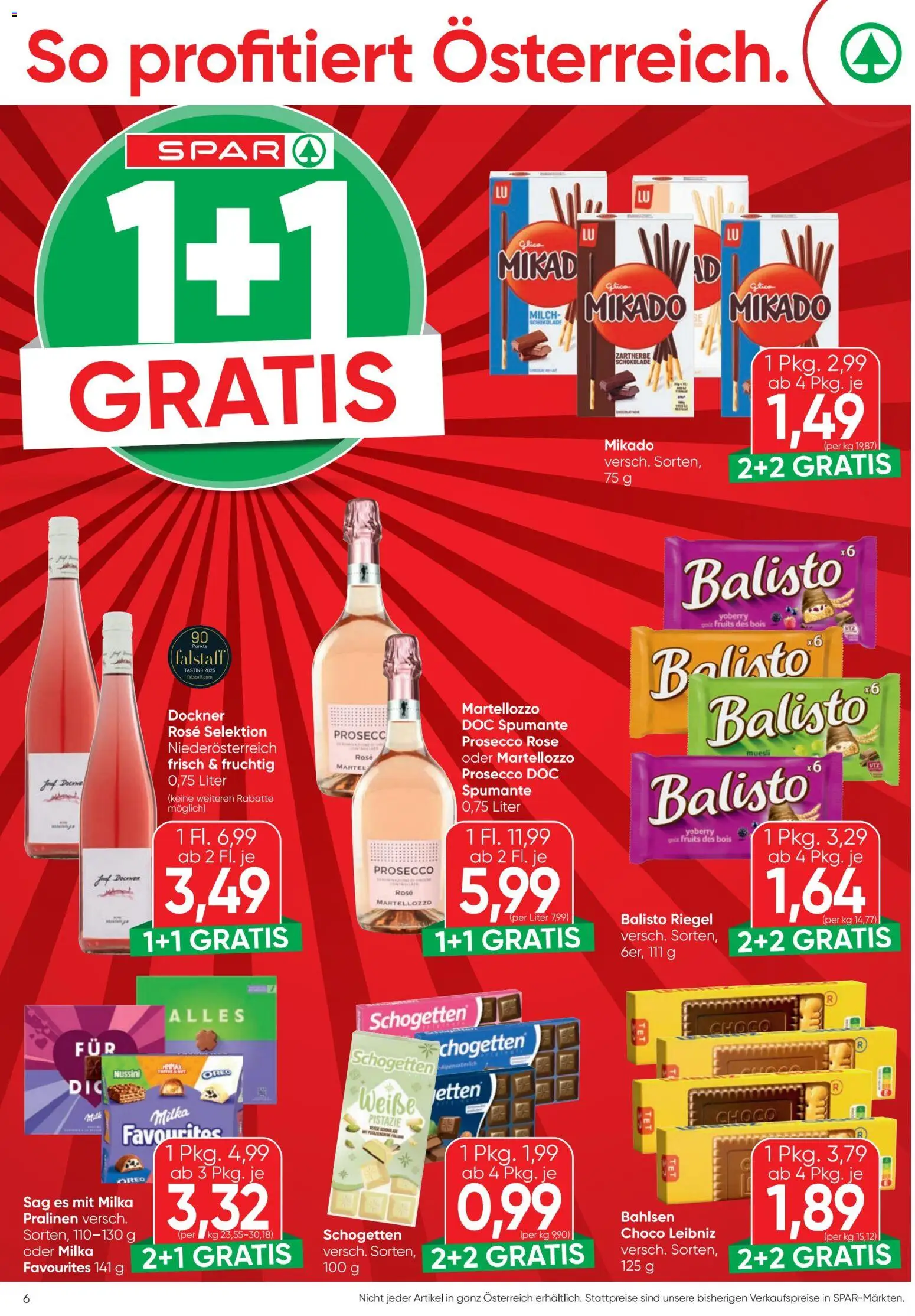 Spar Flugblatt gültig ab 03.06.2026 | Seite: 6