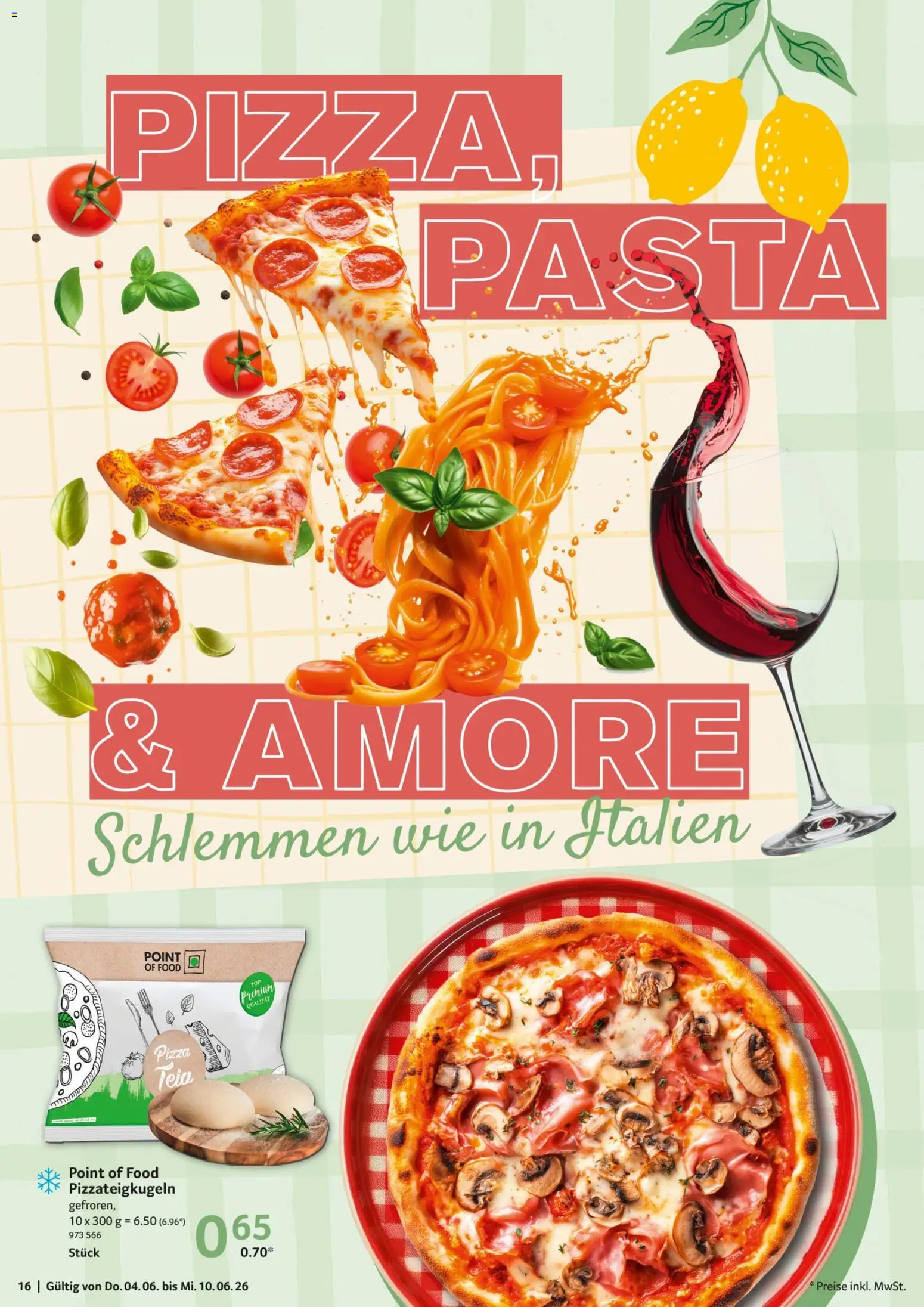 Selgros Prospekt – gültig ab 04.06.2026 | Seite: 16 | Produkte: Pasta, Pizza