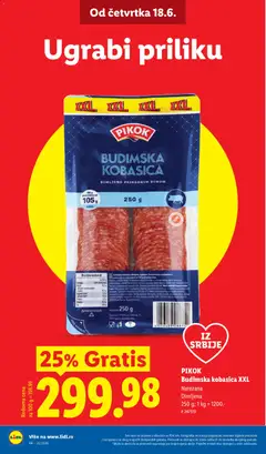 Lidl katalog - pregled Lidl kataloga - važi od 18.06.2026 | Strana: 4